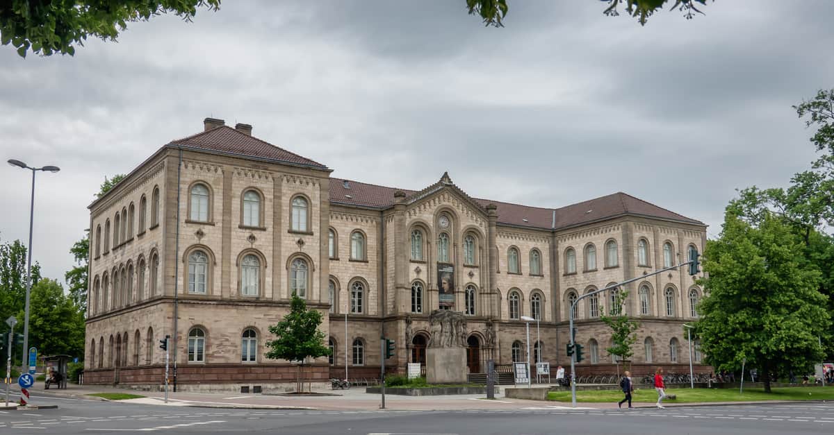 One of the main building of Gottingen University, where Carl Friedrich Gauss attended.