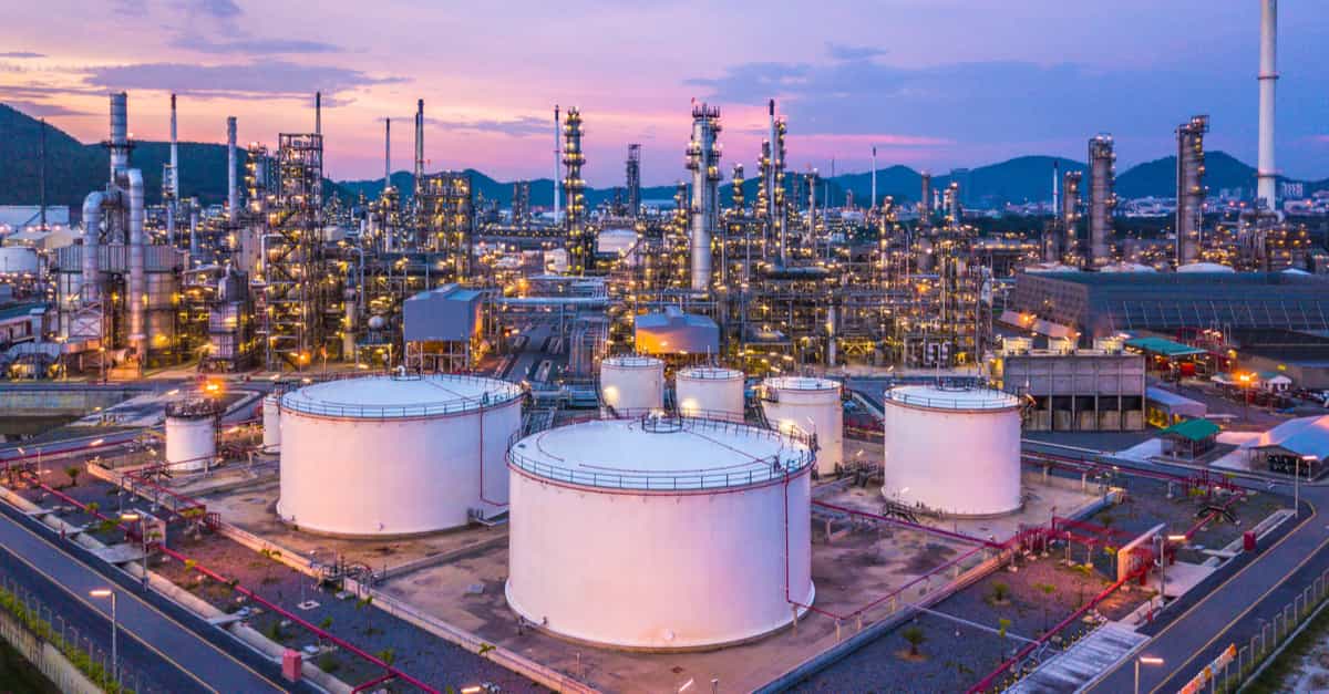 Oil Refinery Plant Petrochemical industrial refinery plant